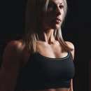 Lesbian Fitness Freak with Sporty Body in Detroit
